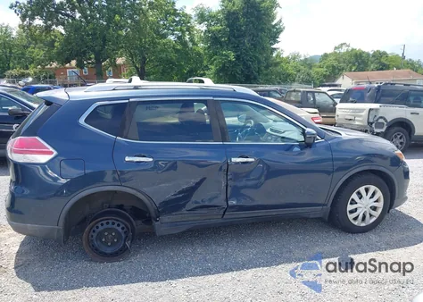 2016 Nissan Rogue S z USA, uszkodzony, nr VIN KNMAT2MV2GP679381